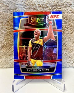 2022 Panini Select UFC - Anderson Silva Blue Prizm Concourse - #2 - Picture 1 of 2