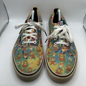 Vans Off The Wall X Nintendo Multicolor Game Over Super Mario Men's Shoes 12 - Picture 1 of 7