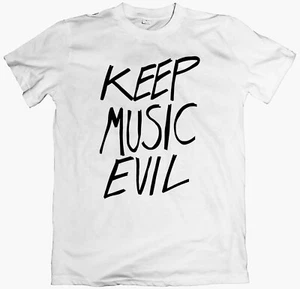 THE FATIMA MANSIONS T-Shirt ""Keep Music Evil"", Microdisney Cathal Coughlan - Bild 1 von 12
