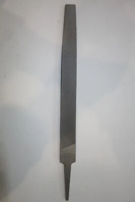 Vintage Johnson Half Round Bastard Hand File 10" - Made In USA - Image 1 of 4