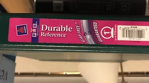 Avery 11258 1" Green Colors Durable Reference Binder - Picture 1 of 2