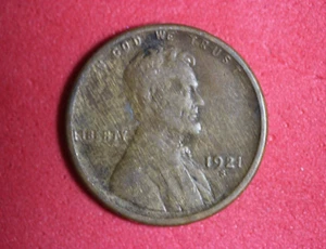 1921-S Lincoln Wheat Cent #P15776 - Picture 1 of 2
