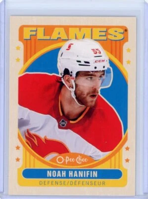 2021-22 O-Pee-Chee OPC Phillip Noah Hanifin Retro Design - Calgary Flames - Image 1 of 2