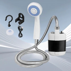 Portable Outdoor Camping Shower Portable Electric Shower Pump Battery Poweredim - Picture 1 of 13
