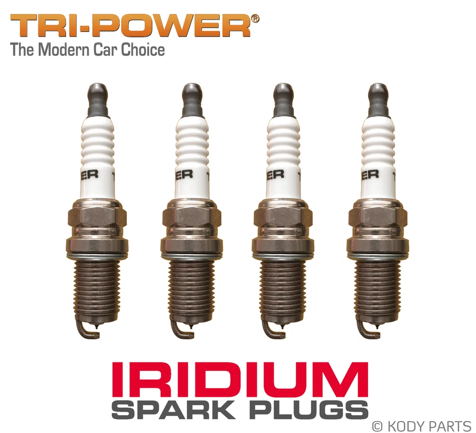IRIDIUM SPARK PLUGS - for Toyota Yaris 1.3L NCP130R (2NZFE) TRI-POWER - image 1 of 1
