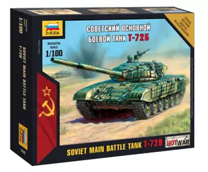 ZVEZDA T-72B Soviet Main Battle Tank 1:100 NR.7400 - Picture 1 of 7