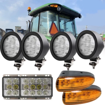 适用于约翰迪尔 5055E,5065E,5075E,5083E,5075M,5085M,5105M LED 灯套件 — 第 1/4 张图片