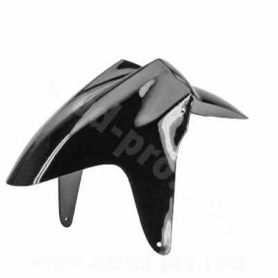 PARAFANGO ANTERIORE NERO LUCIDO PER MALAGUTI 50 F12R MBK NITRO YAMAHA AEROX - Immagine 1 di 4