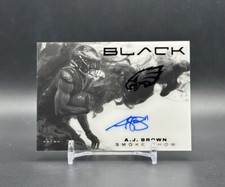 2023 Panini Black Smoke Show A.J. Brown SP/20 #SM-AJB 🔥 - Eagles
