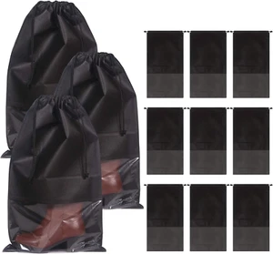 12 Stück hohe Stiefeltaschen für Reisen große Schuhschutz Abdeckung Aufbewahrung Organizer - Bild 1 von 12