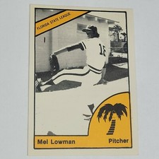 1977 TCMA Daytona Beach Islanders #0427 Mel Lowman Minor League (A)