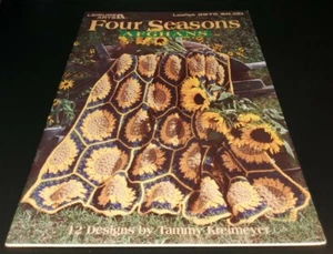 BV22 LEISURE ARTS 1997, CUATRO ESTACIONES AFGANAS - 12 DISEÑOS DE GANCHILLO - Imagen 1 de 12