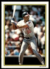1989 Topps Glossy All-Stars #3 Joe Carter - Cleveland Indians