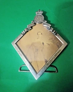 Very Rare Thornhill & Co. Sterling Queen Victoria Picture Frame 4 3/4" X 3 5/8" - Picture 1 of 8