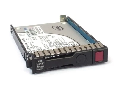 805364-001  HP SSD 480GB SATA 6G 2.5" SFF HOT-SWAP - Image 1 of 4