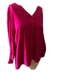 Damenbluse Armee rosa Camouflage/Langarm Größe XL/XG (16/18) Fade Glory - Bild 1 von 8