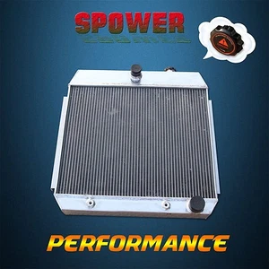 Aluminum Radiator For Chevy Chevrolet Bel Air V8 AT 55-57 62MM 3R + 1.3 Bar Cap - Picture 1 of 12