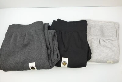 Bobbie Brooks Women's Pull-on Knit Pants Sweatpants Comfort Black Gray - New - Image 1 of 4