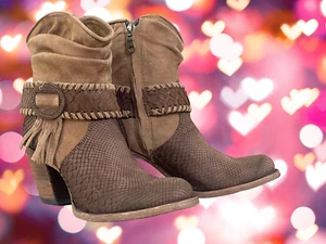 Booties Python Westernstiefel made by Cuadra Boots (1Z59NP) - Bild 1 von 10