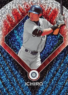 2011 Topps Baseball Ichiro Suzuki Diamond Stars #DS-20 NM/MT SEATTLE MARINERS - Image 1 of 2