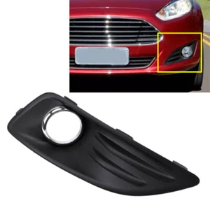 Front Bumper Fog Light Lamp Frame Cover For Ford Fiesta 2013-2019 13 - Picture 1 of 10