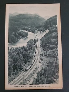 "Empire Builder" Kootenai, alte Postkarte veröffentlicht von Great Northern Railway - Bild 1 von 2