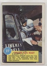 1963 Topps Popsicle Space Cards Gus Grissom Grissom gets ready #27 0s4