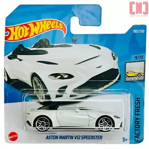 Hot Wheels 2022 - Aston Martin V12 Speedster Bianco - Nuovo e con Scatola - Foto 1 di 2