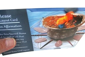FIRE RELEASE CEREMONY LAYOUT Card 4x6inch Release What is Bothering You - Picture 1 of 3
