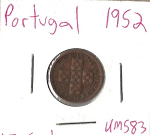 Coin Portugal 10 Centavos 1952 KM583 - Picture 1 of 3