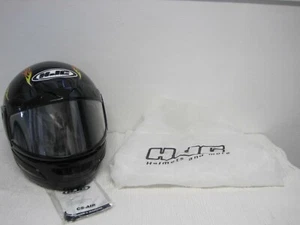New HJC CS-AIR Snowmobile Motorcycle Chatter Box Helmet Black w/Flame Decals - Picture 1 of 12