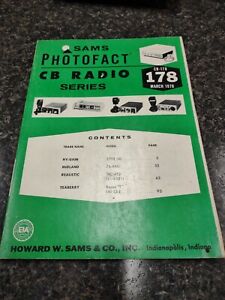 Sams CB Photofact Service Manual CB Radio CB-178