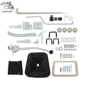 Palanca de cambios de piso automática para GM TH350 TH400 Ford C-4 C-6 cromo 3 y 4 velocidades - Imagen 1 de 15