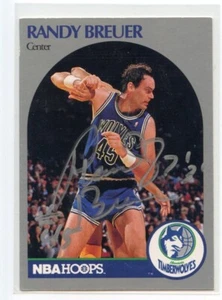 Randy Breuer signed autographed AUTO 1990-91 Hoops card #184 - Picture 1 of 1