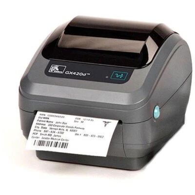Zebra GX420D Label Printer - LAN & USB for DHL UPS  ROYAL MAIL - New Open Box - Image 1 of 3