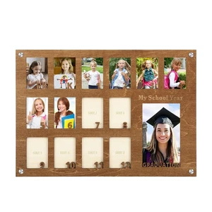 School Picture Frame Pre-K to 12,Pre K to Graduation School Picture Frame, Wo... - Picture 1 of 7