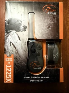 SportDOG Sport Hunter 1225X Collare addestramento cani attrezzatura 3/4 miglia addestratore remoto - Foto 1 di 8