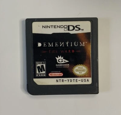 Dementium: The Ward Nintendo DS, 2007 Authentic Cartridge Only - Image 1 of 4