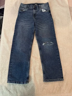 Pantalones de mezclilla Oshkosh B'gosh para niños talla 8/8A azul pierna recta Foto 1 de 4