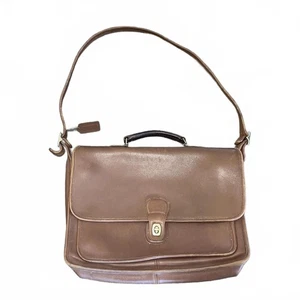 Coach Vintage Glovetanned Leather Classic Legacy Metropolitan Brown No E7H-5180 - Picture 1 of 13