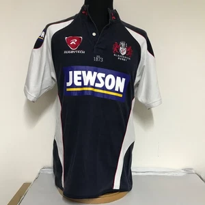 Gloucester Rugby Away Shirt 2007-2009 XL Rugbytech Trikot Blau Top - Bild 1 von 8