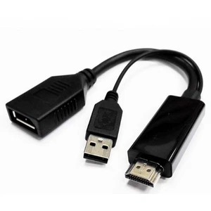 O-8ware 4K HDMI to DP DisplayPort Male to Female Active Adapter Converter Cable - Picture 1 of 1