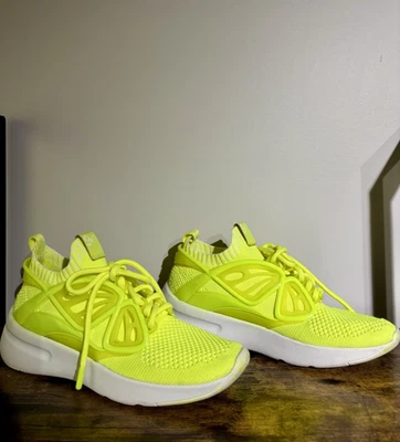 Zapatillas de punto Sophia Webster Fly-By-Amarillo neón- Talla EU39/US8.5-De segunda mano Foto 1 de 4