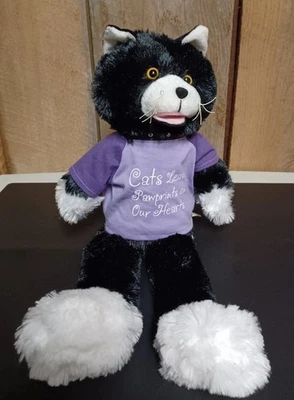 Adorable PBC Chantilly Lane 18” Singing Black Cat Animatronic - Image 1 of 4