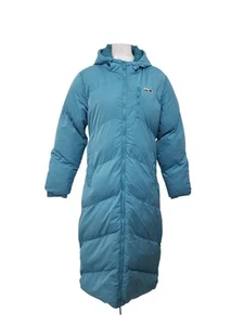BENCH Ladies UK Size 12 Aqua Blue Long Line Padded Puffer Jacket Unworn With Tag - Picture 1 of 14