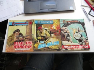 30x Commando War Comics Ausgaben 476-822 G - sehr guter Zustand frühe Vintage RAR - Bild 1 von 20