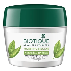 Biotique Morning Nectar Moisturizing Cream 175g – Honey & Seaweed, Flawless Skin - Picture 1 of 5