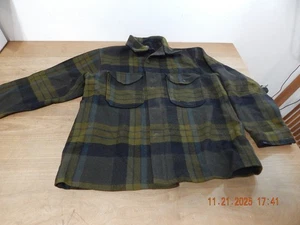 Pendleton Mackinaw Cruiser Wool Field Chore Jacket Work Coat Hunting USA XL - Picture 1 of 5
