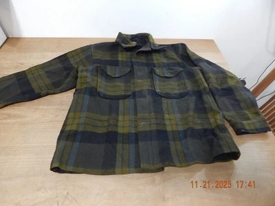 Pendleton Mackinaw Cruiser Wool Field Chore Jacket Work Coat Hunting USA XL - Image 1 of 4