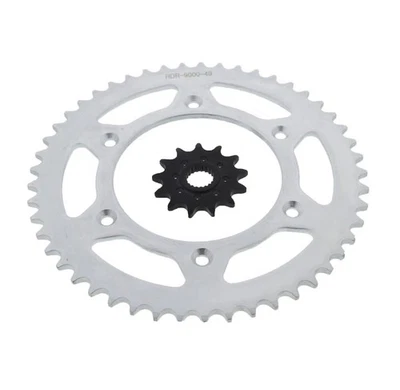 Honda CR125R CR125 CRF250R CRF250 13 зубьев передняя и 49 зуб задняя звездочка 04-14 - Изображение 1 из 3